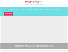 Tablet Screenshot of gwensmith.net
